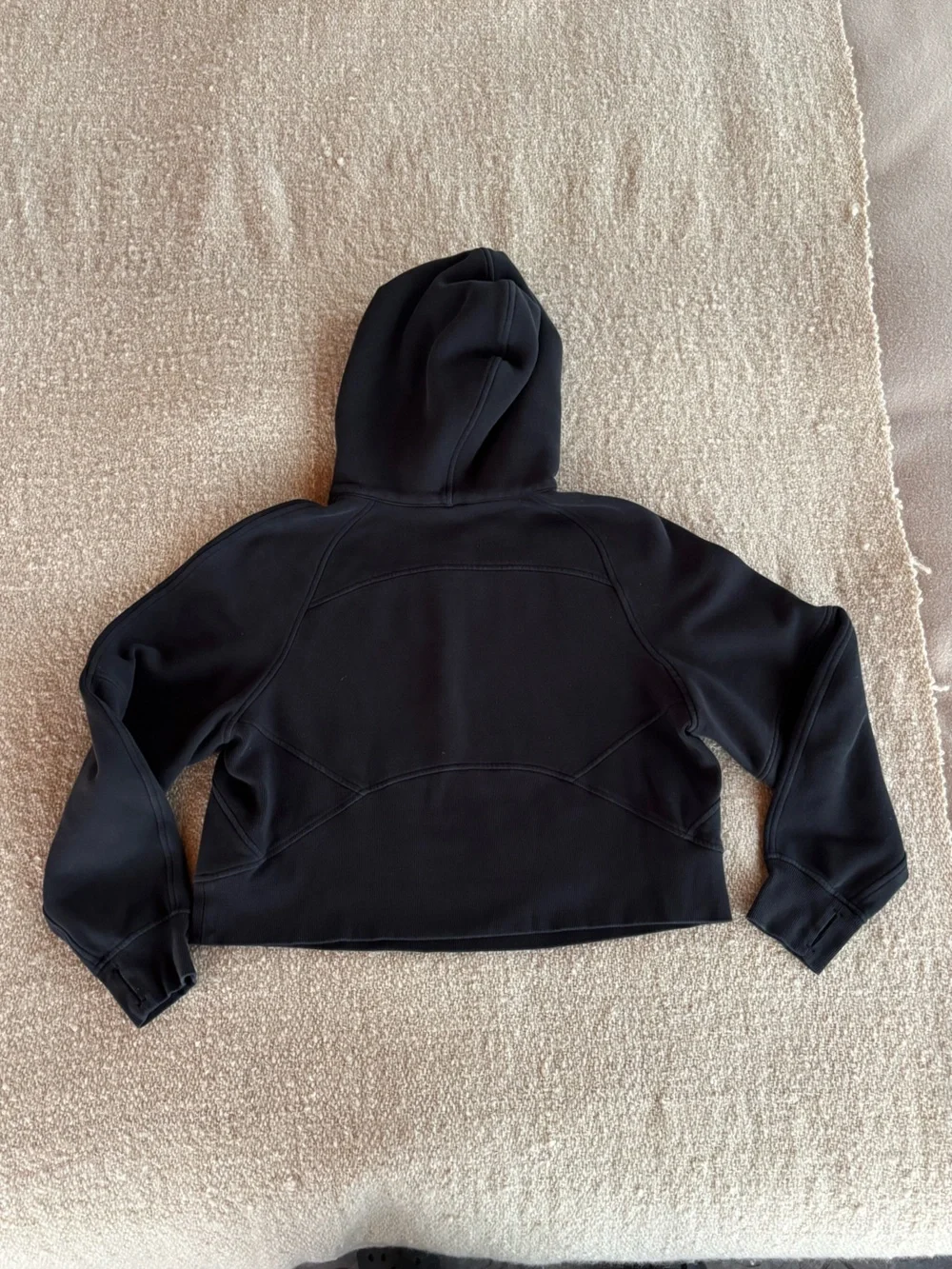 Lululemon Scuba Oversized Half-Zip Hoodie with Gold Zipper